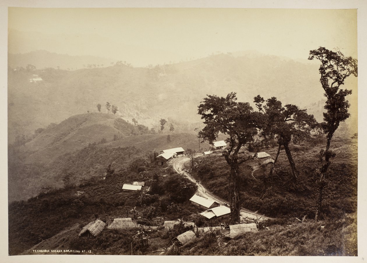 Teendari Bazaar, Darjeeling, de 