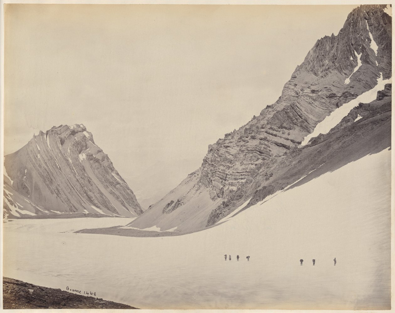 O passo de Manirung de Samuel Bourne