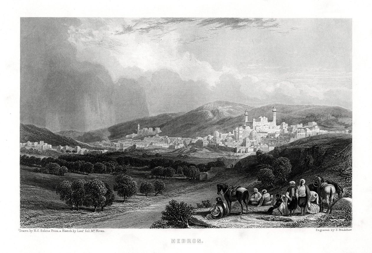Hebron, 1887 de Samuel Bradshaw