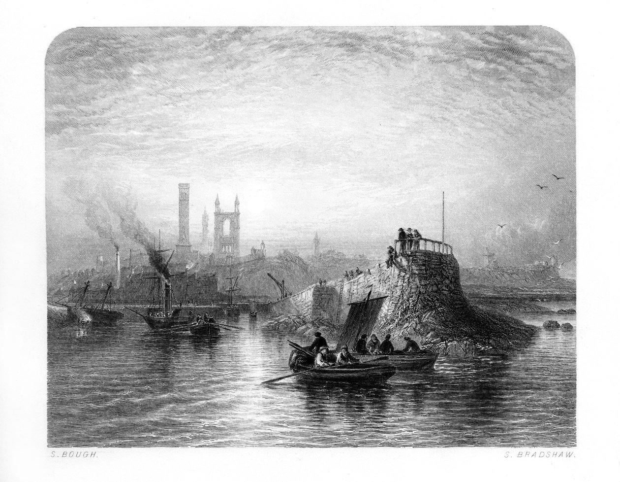 St Andrews, Escócia, 1870 de Samuel Bradshaw