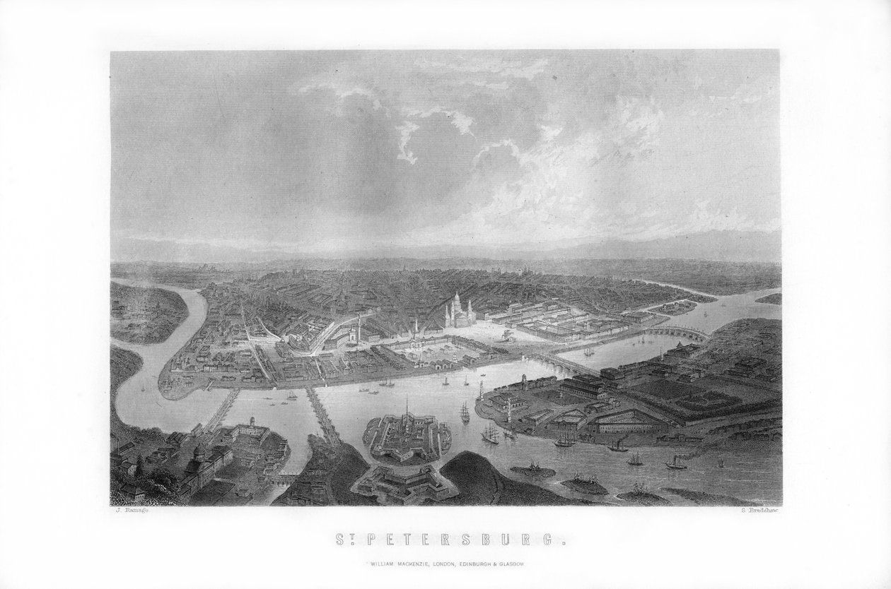 São Petersburgo, Rússia do noroeste, 1893 de Samuel Bradshaw
