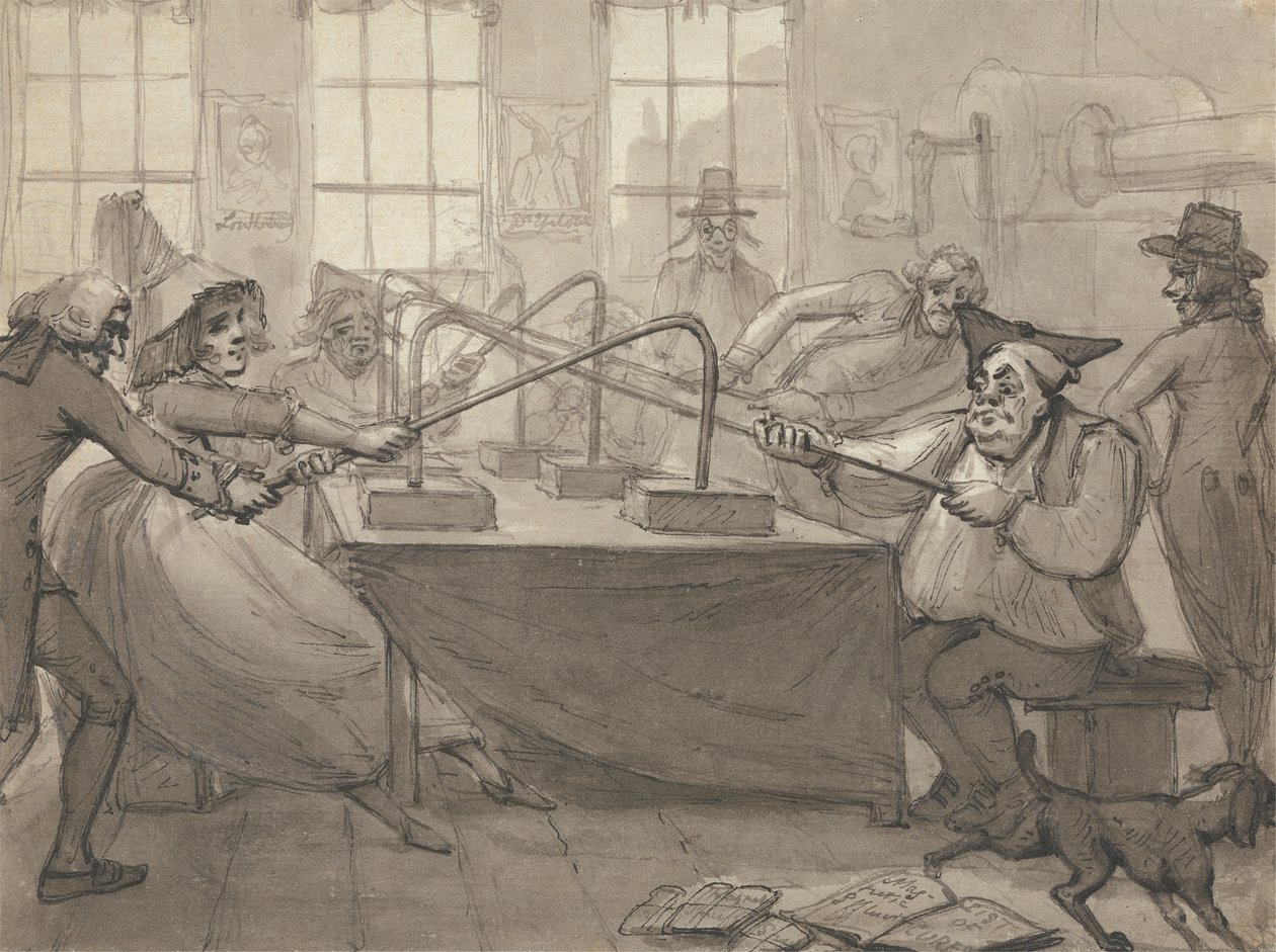 Dispensário magnético de Samuel Collings