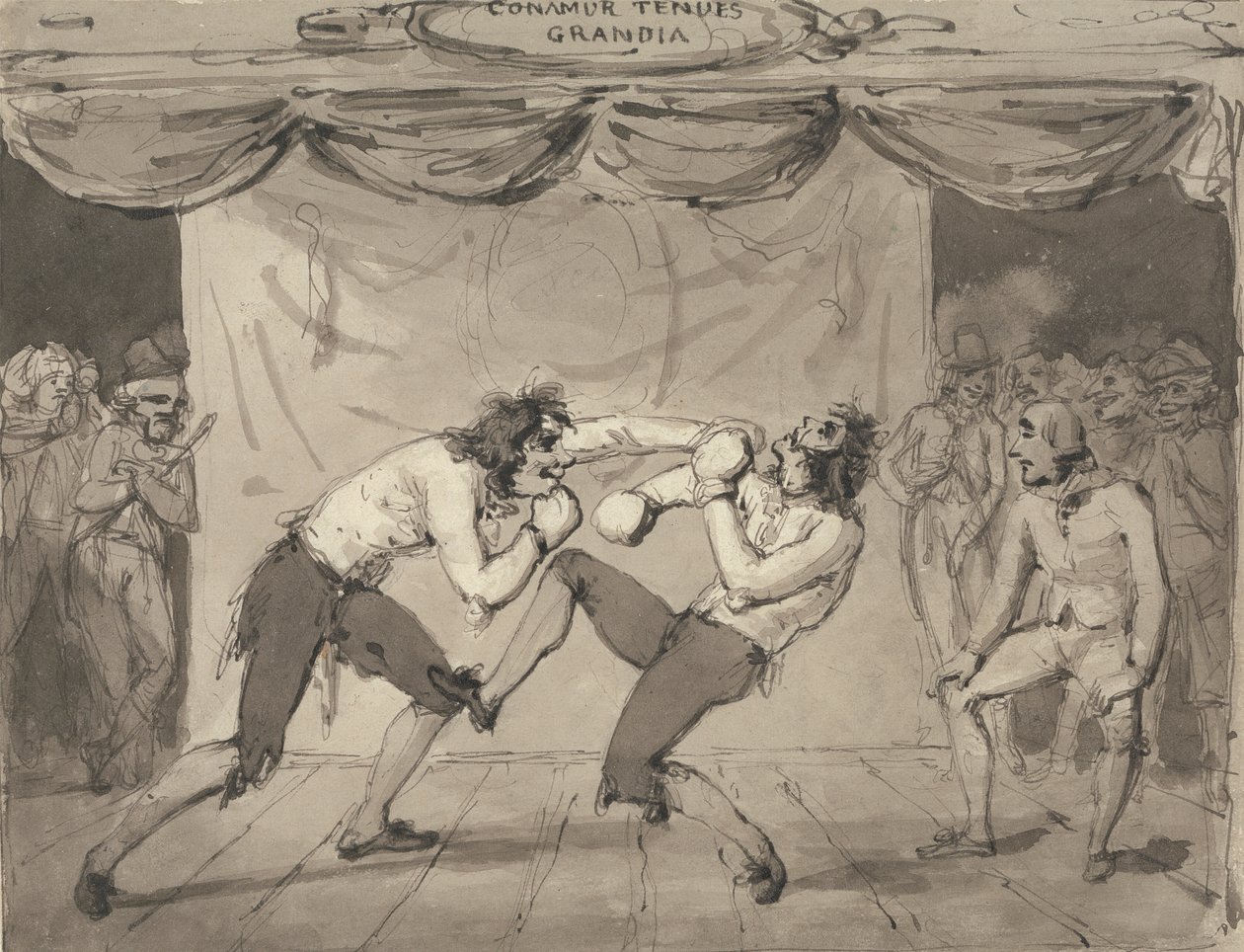 Entretenimento Educado de Bestas Brutas no Liceu de Samuel Collings