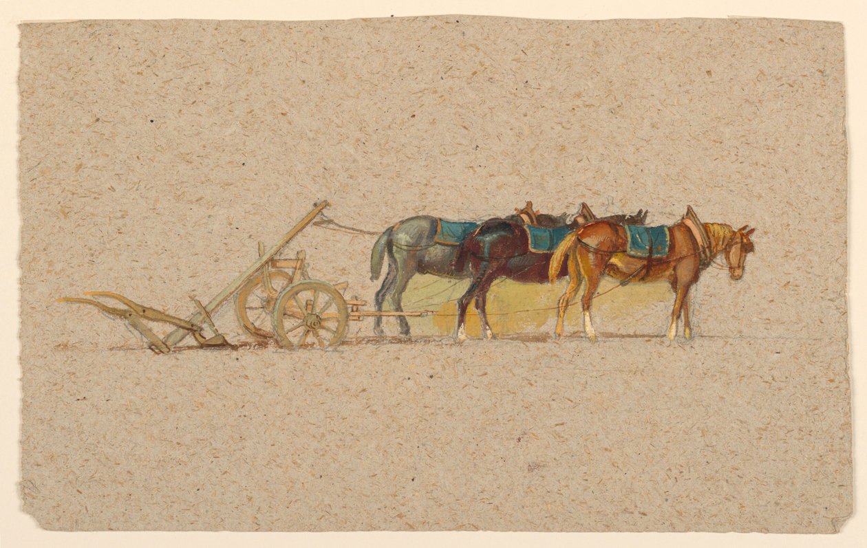 Desenho, Estudos: Esboços de França. Etretat, Seine-Inférieure, Quimper, Bretanha, 1873-74 de Samuel Colman