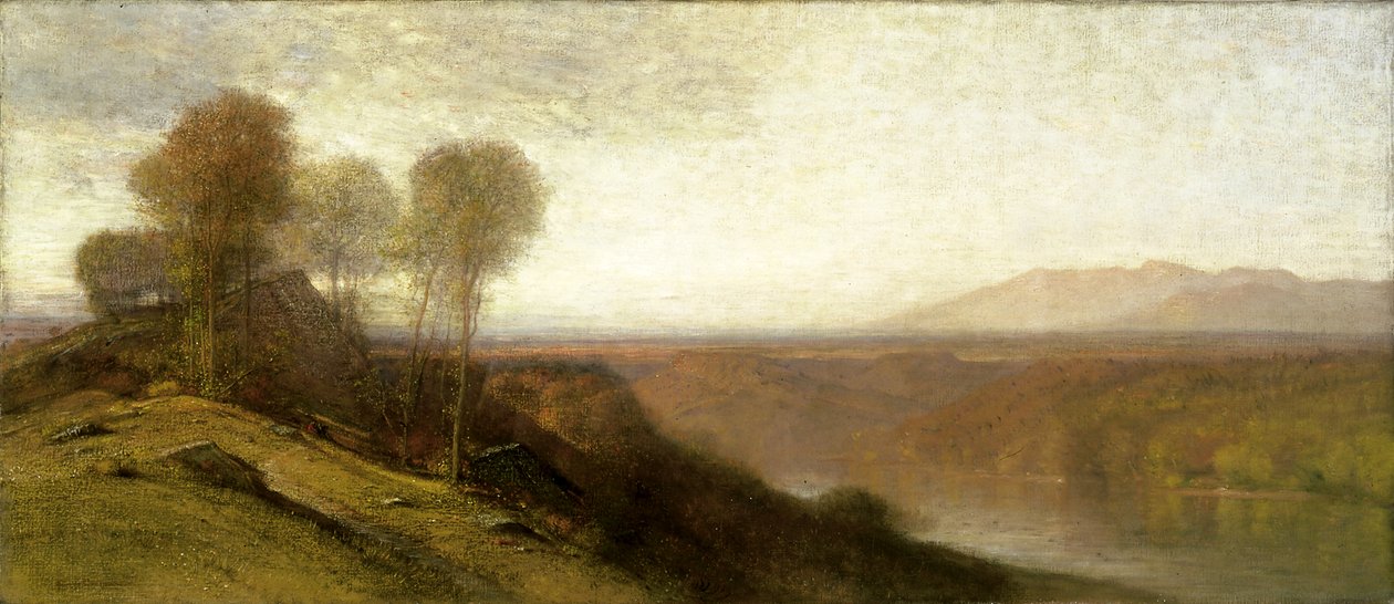 Vale do Rio Kanawha, c. 1888-1890. de Samuel Colman
