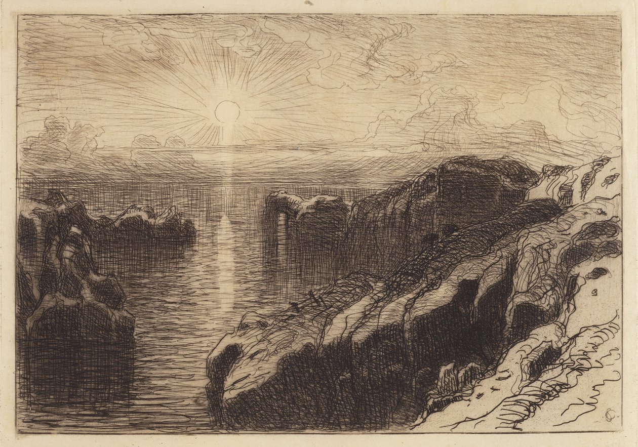 Costa do Pacífico, Califórnia de Samuel Colman