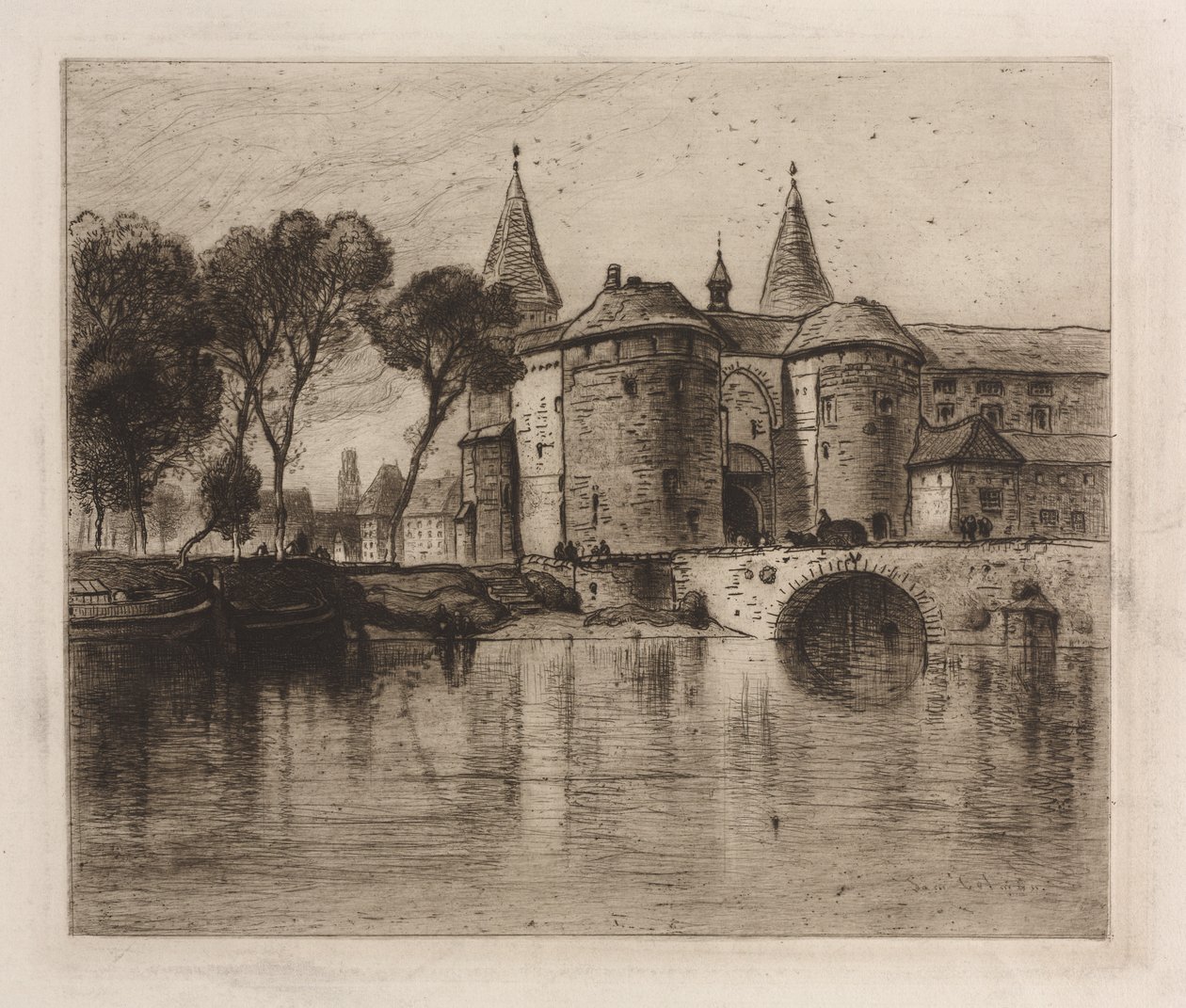 Pont de Grand, Bruges de Samuel Colman