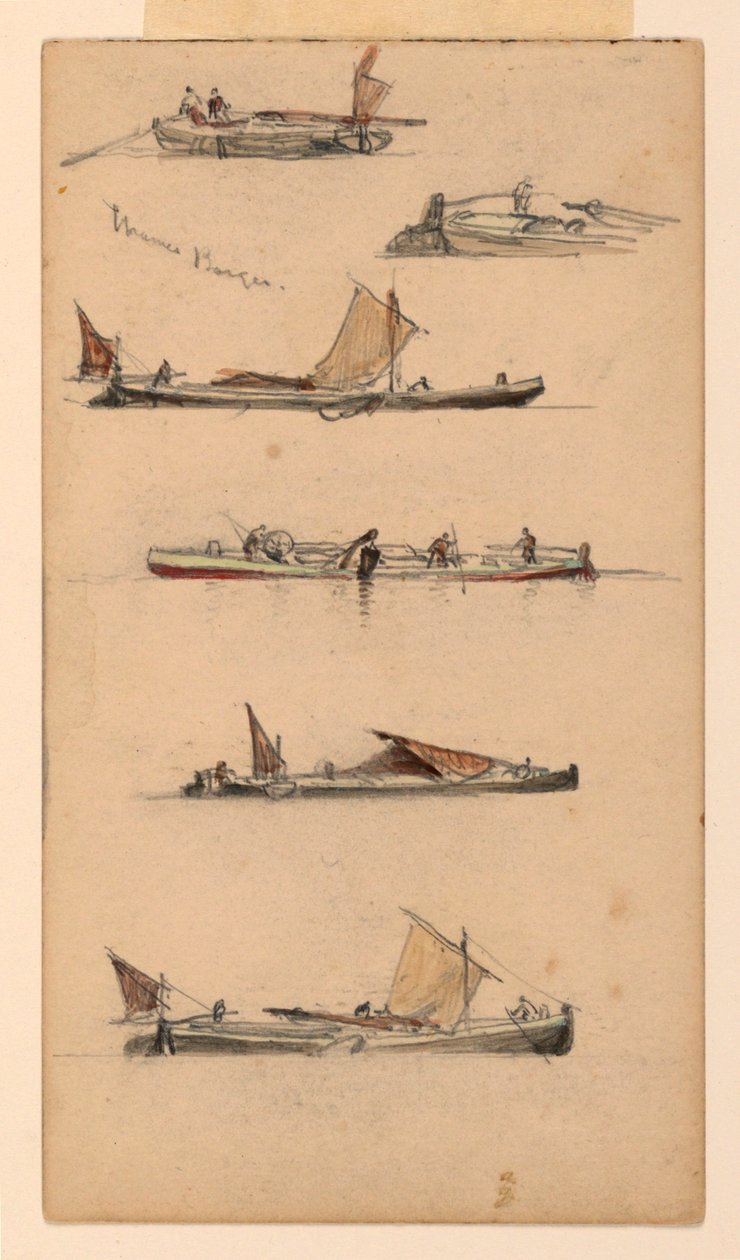 Barcaças do Tamisa de Samuel Colman
