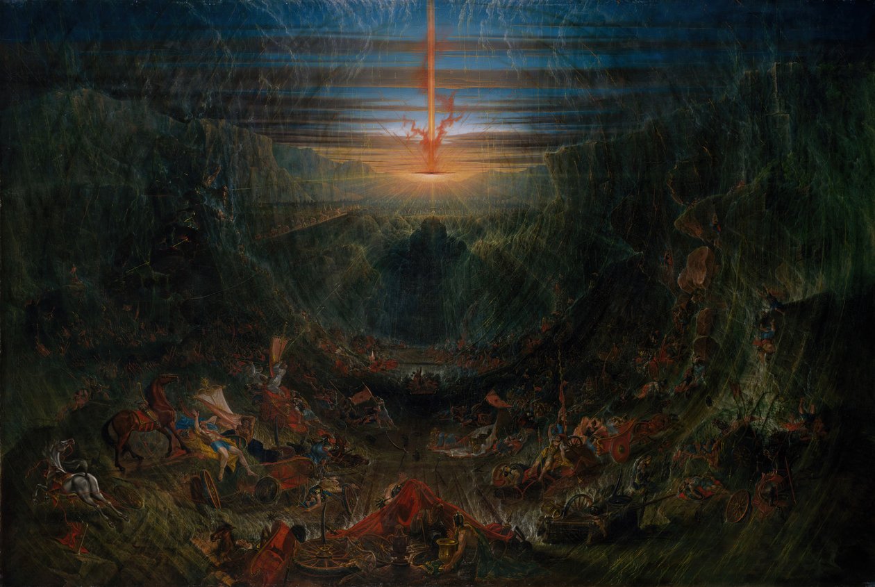 A Libertação de Israel do Egito, 1820-1840. de Samuel Colman