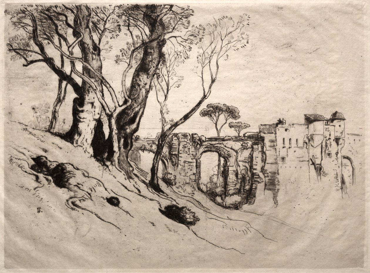 As oliveiras da Riviera de Samuel Colman