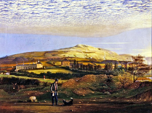 West Country Mines (óleo sobre tela) de Samuel Colman