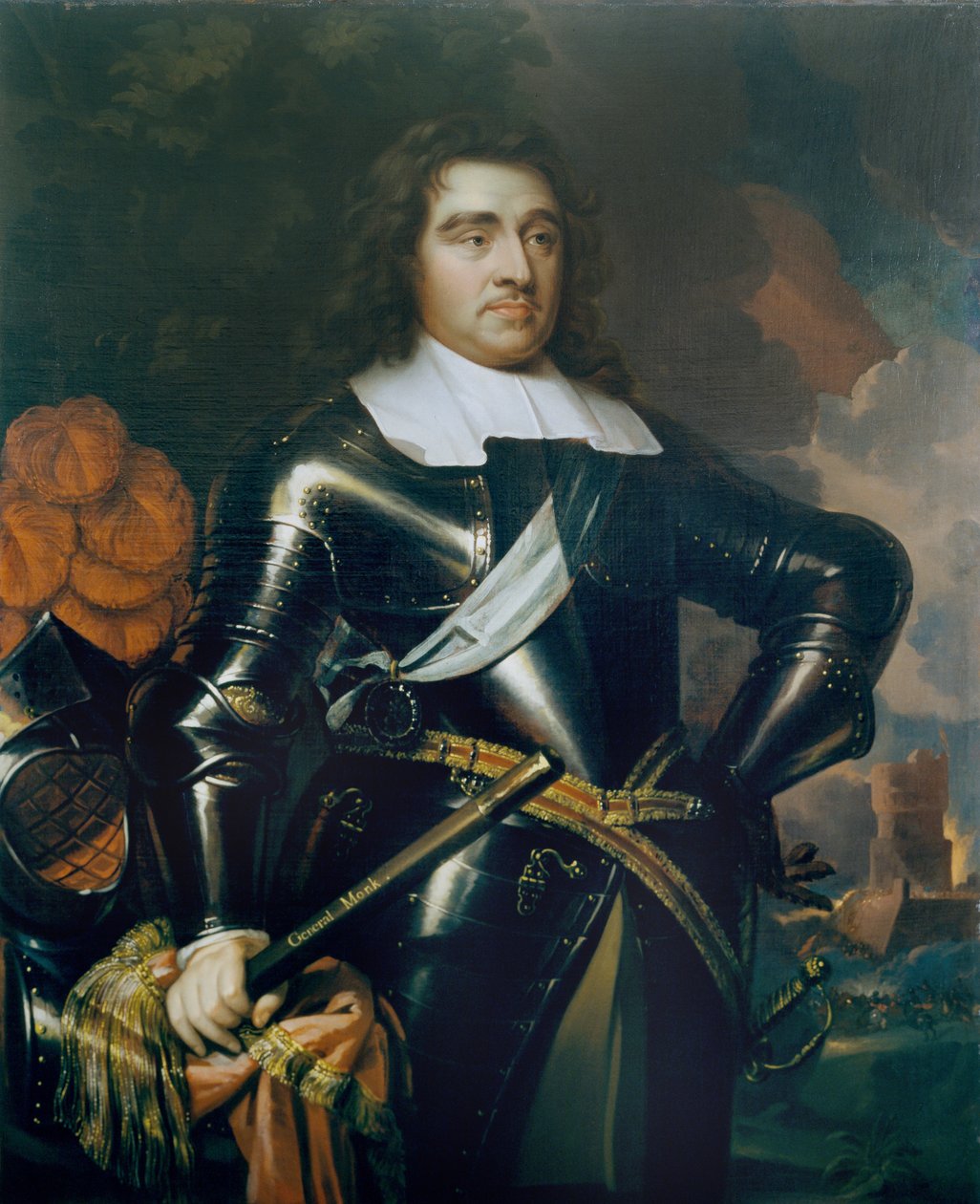 General George Monk (1608-70) 1º duque de Albemarle, c.1665 de Samuel Cooper