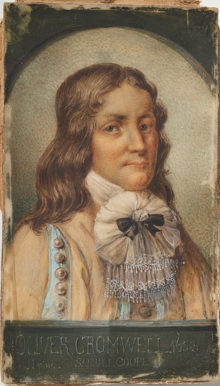 Retrato de Oliver Cromwell 1599-1658, 1653. de Samuel Cooper