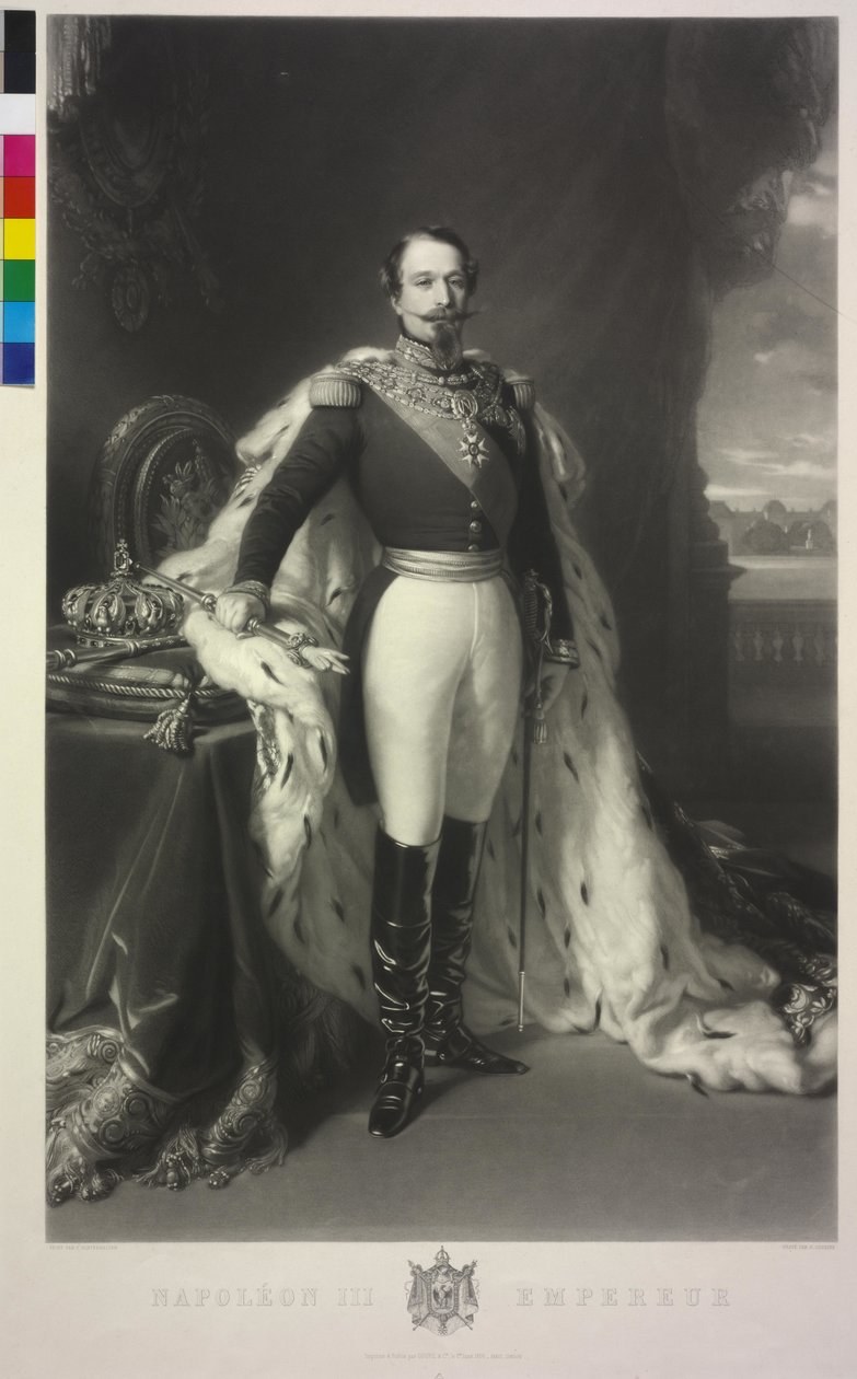 Imperador dos franceses Napoleão III de Samuel Cousins