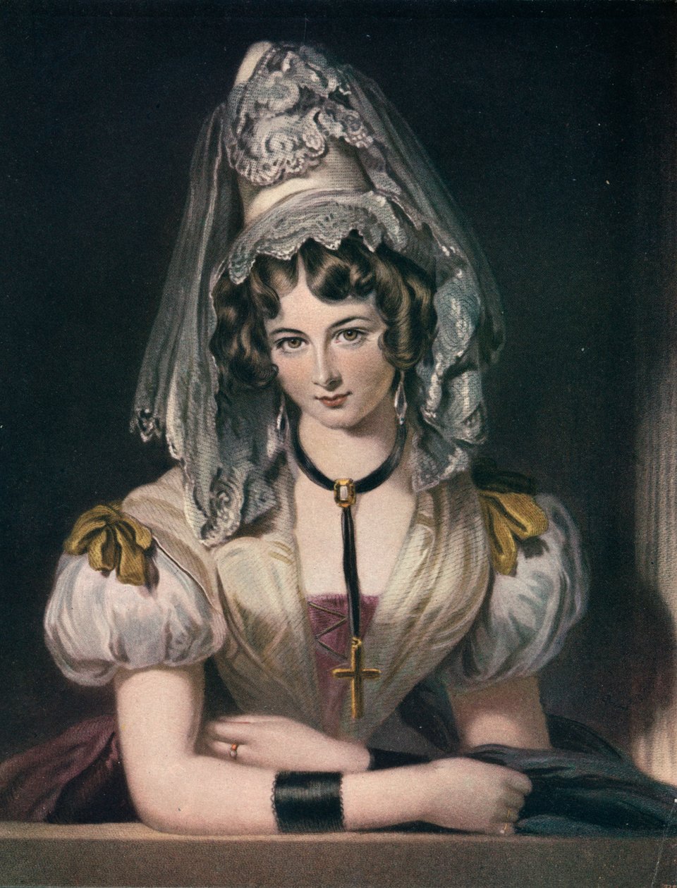 Lady Maria Theresa Lewis, século XIX, 1904 de Samuel Cousins