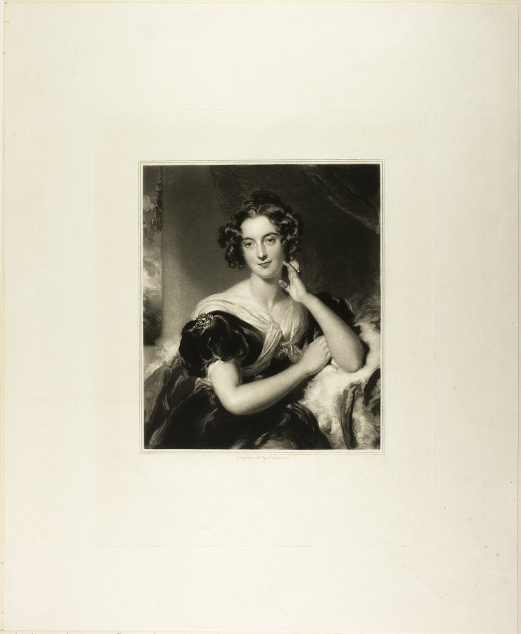 Senhorita Julia MacDonald de Samuel Cousins