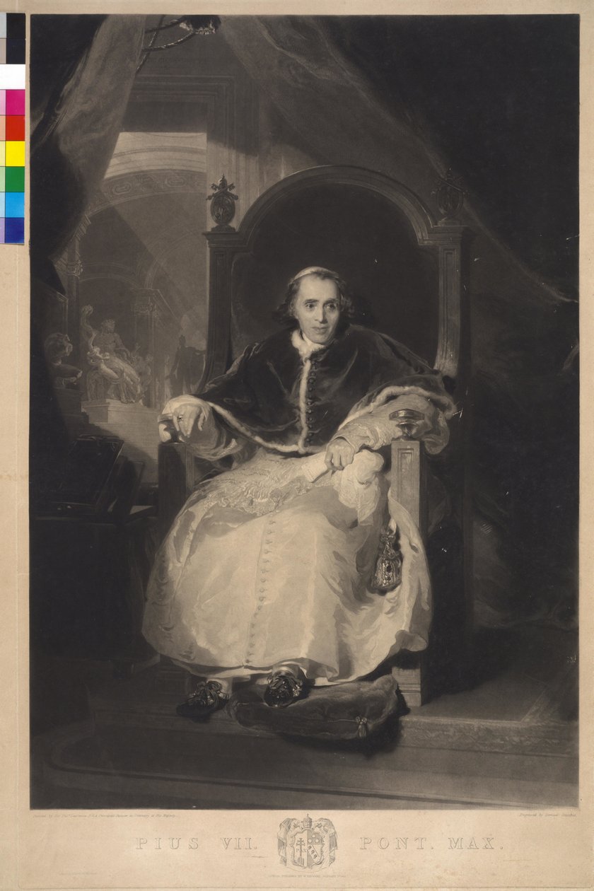 Papa Pio VII de Samuel Cousins