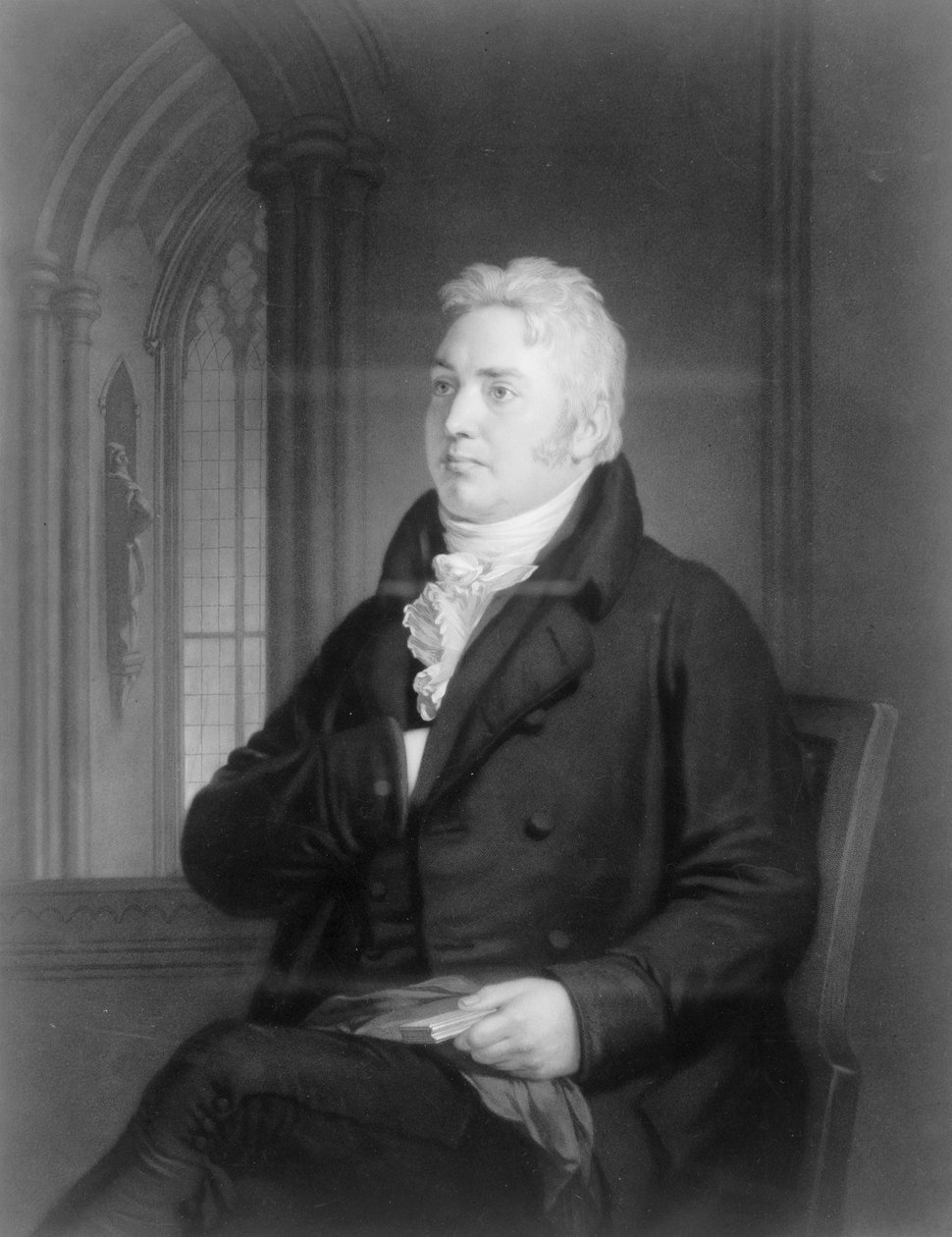 Samuel Taylor Coleridge com 42 anos (mezzotint) de Samuel Cousins