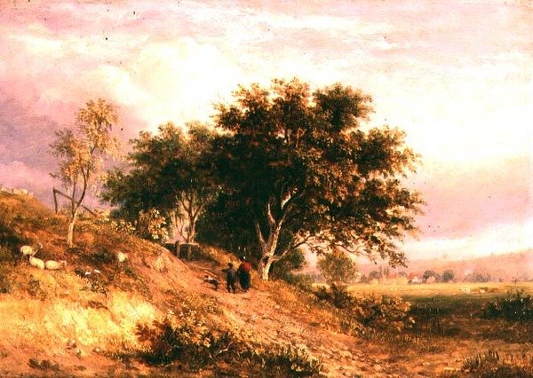 Paisagem Rural Inglesa de Samuel David Colkett