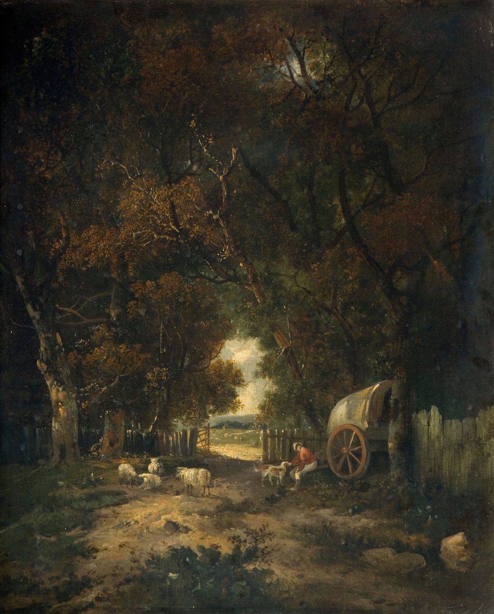 Walnut Tree Walk, Earlham, 1836-63. de Samuel David Colkett