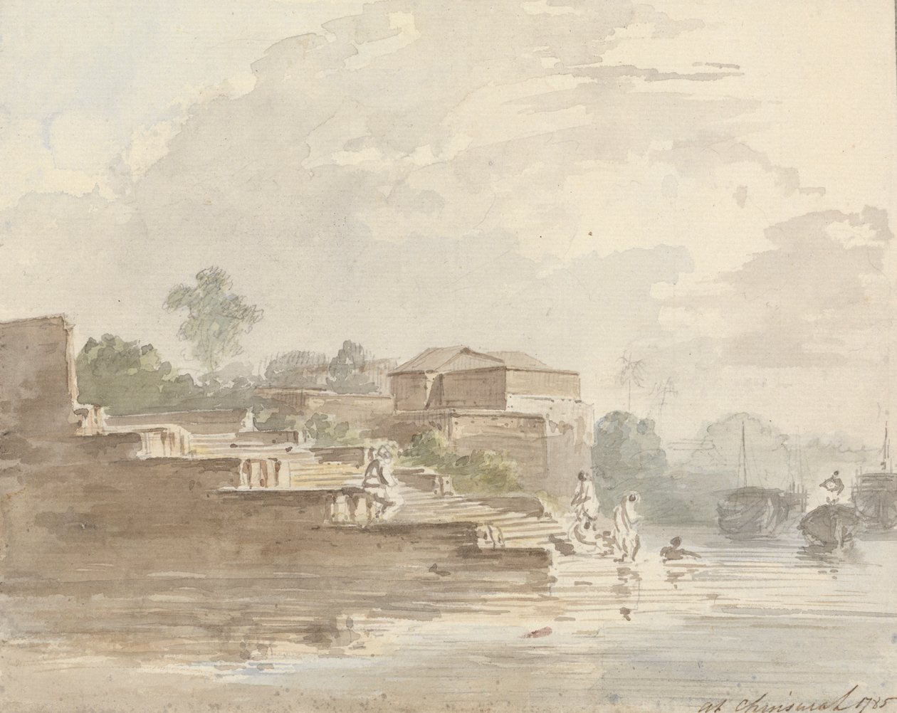 Em Chinsurah [Chinsura] de Samuel Davis