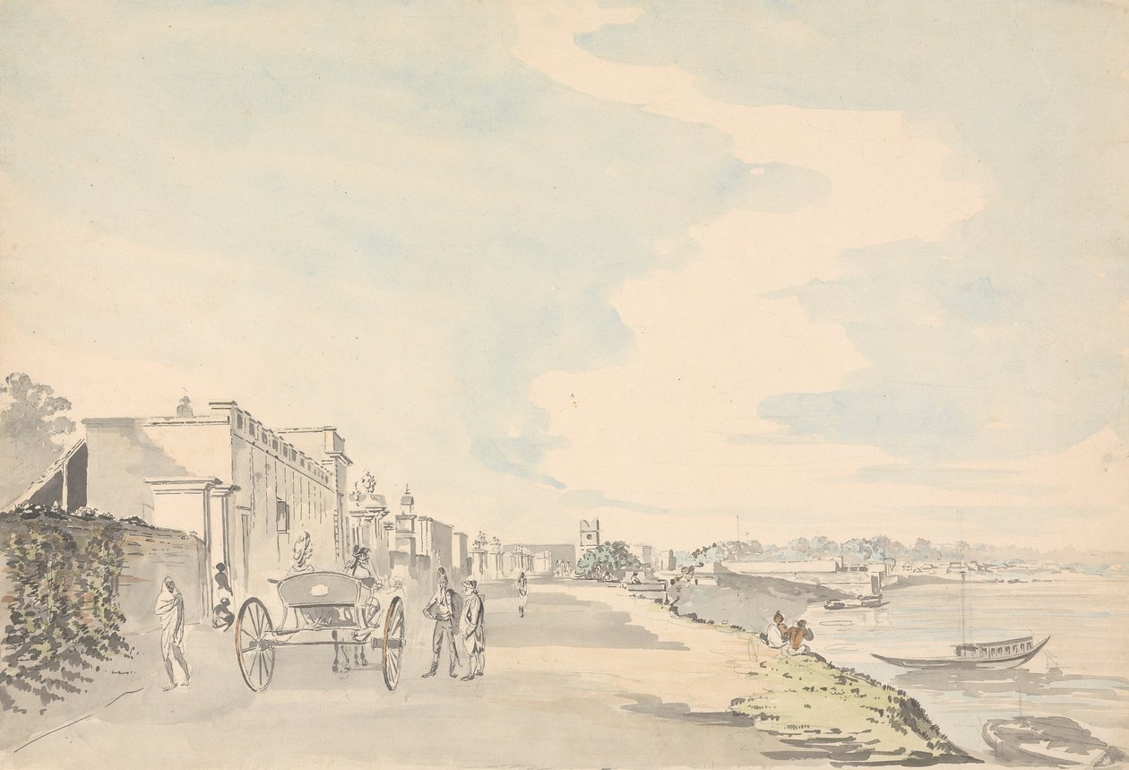 Chandernagore, Bengala Ocidental de Samuel Davis