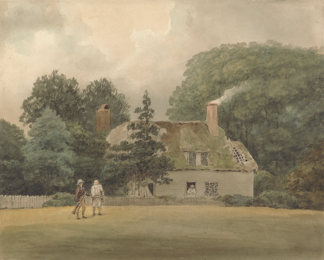 Casa de campo nos terrenos de Ayot St. Lawrence Hertfordshire de Samuel Davis