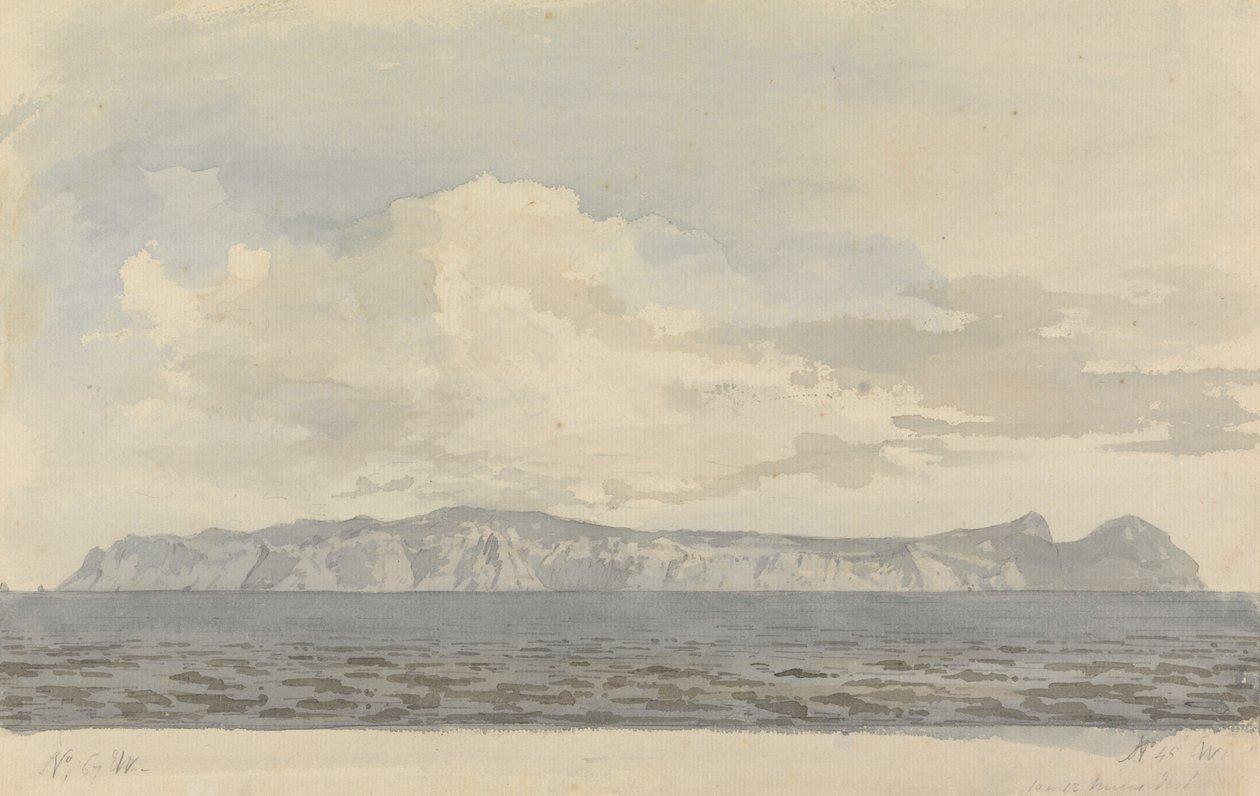 Vista Distante de uma Ilha de Samuel Davis