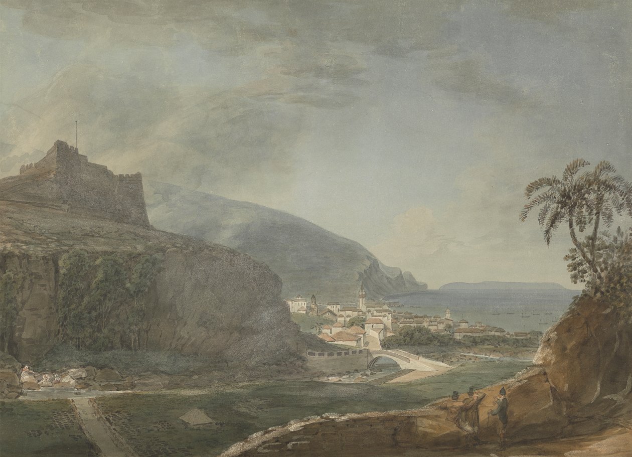 Funchal Castle Del Oiso (?), Madeira de Samuel Davis