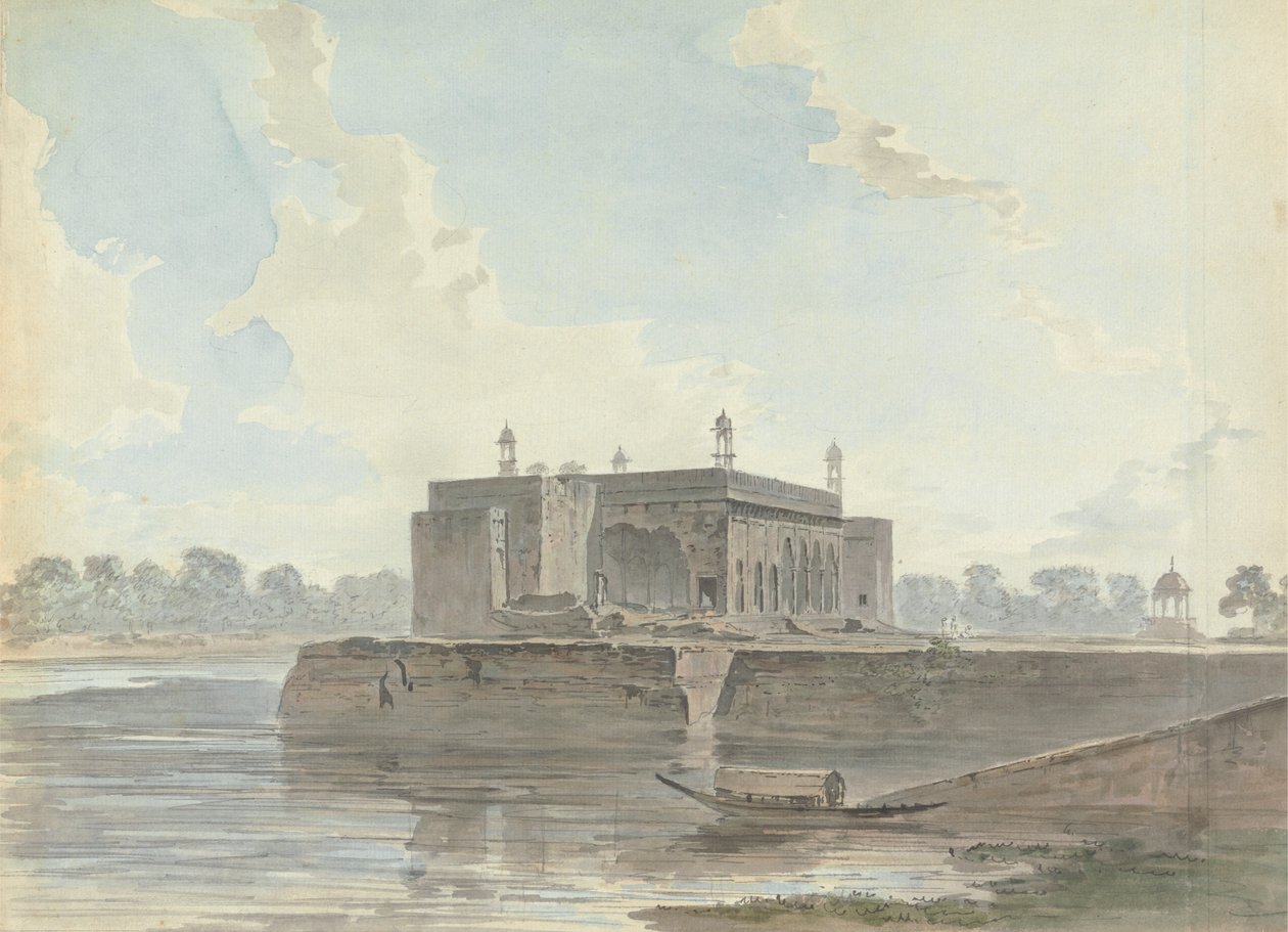 Palácio arruinado por um rio de Samuel Davis