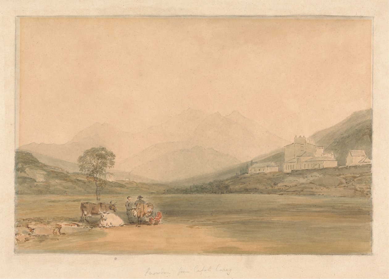 Snowdon de Capel Curig de Samuel Davis
