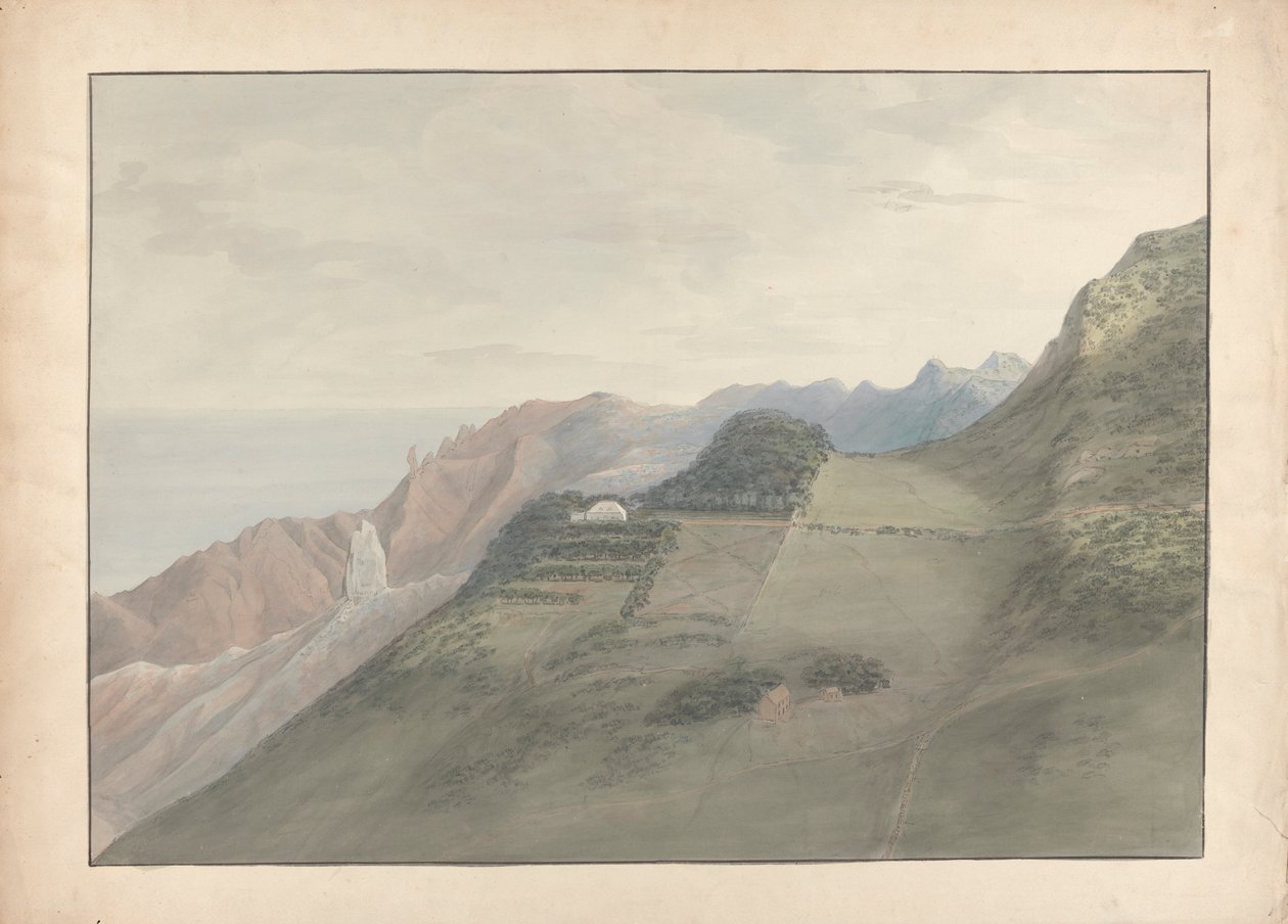 Vista em St. Helena de Samuel Davis