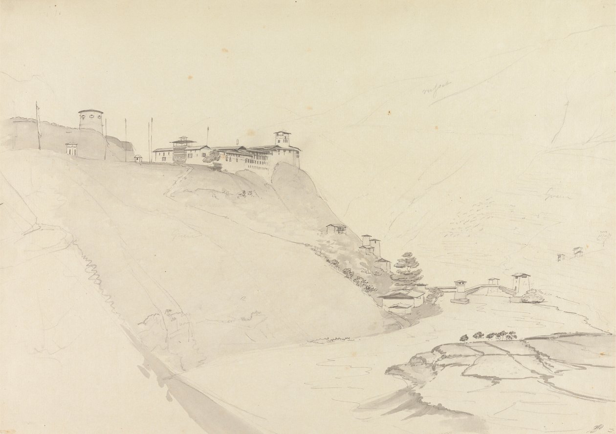 Wandepore [Wandu Phodrang]. de Samuel Davis