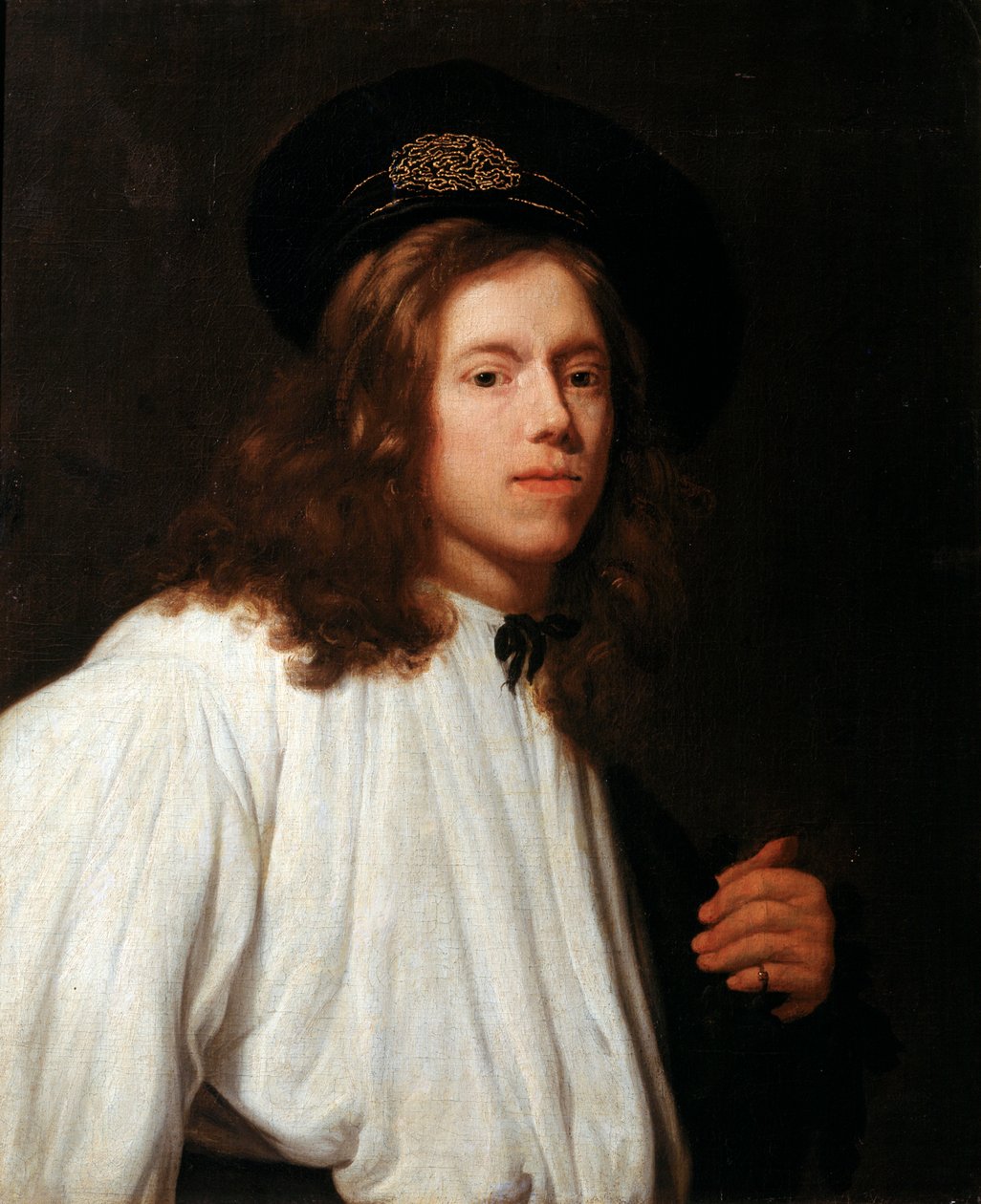 Auto-retrato, século XVII. de Samuel van Hoogstraten