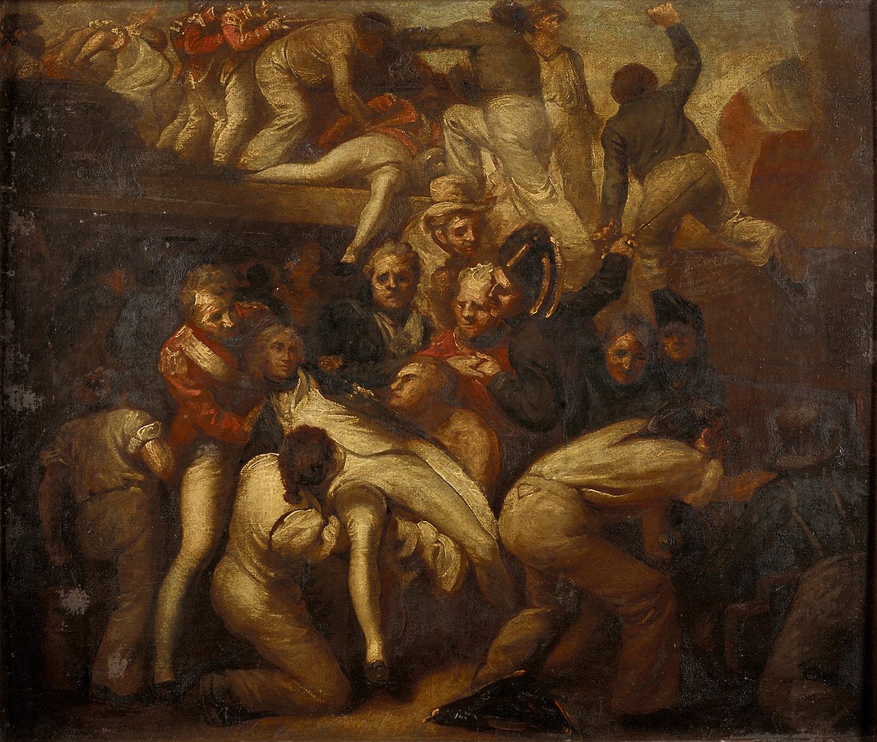 A morte de Horatio Nelson de Samuel Drummond