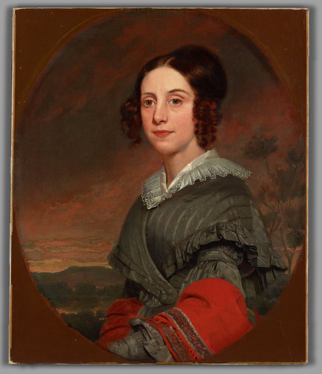 Cornelia Ann Hillhouse, nascida Cornelia Ann Lawrence, 1802-1874 de Samuel Finley Breese Morse