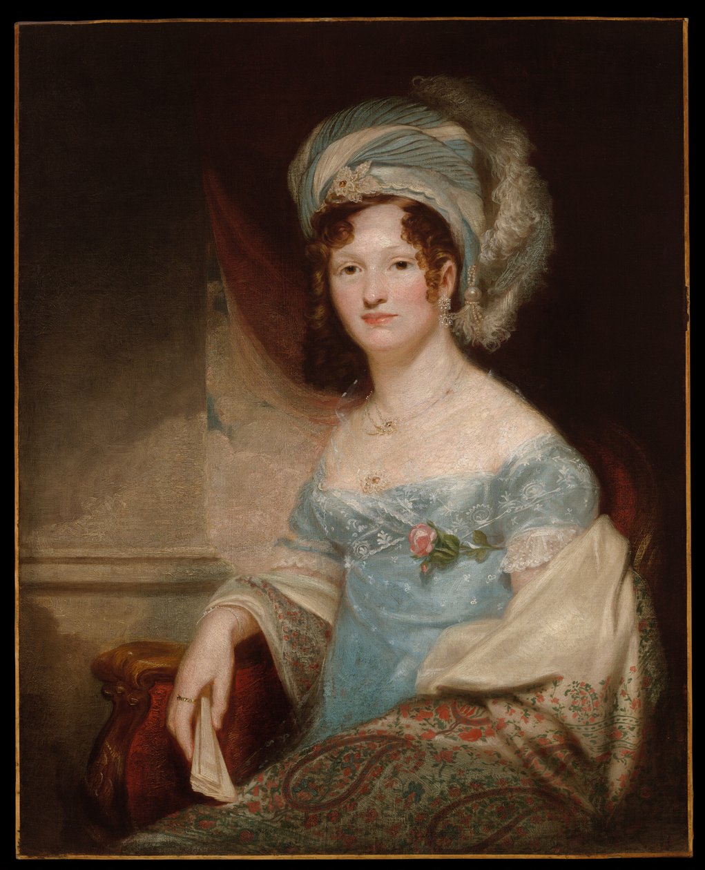 Julia Wooster DeForest (1795-1873) de Samuel Finley Breese Morse
