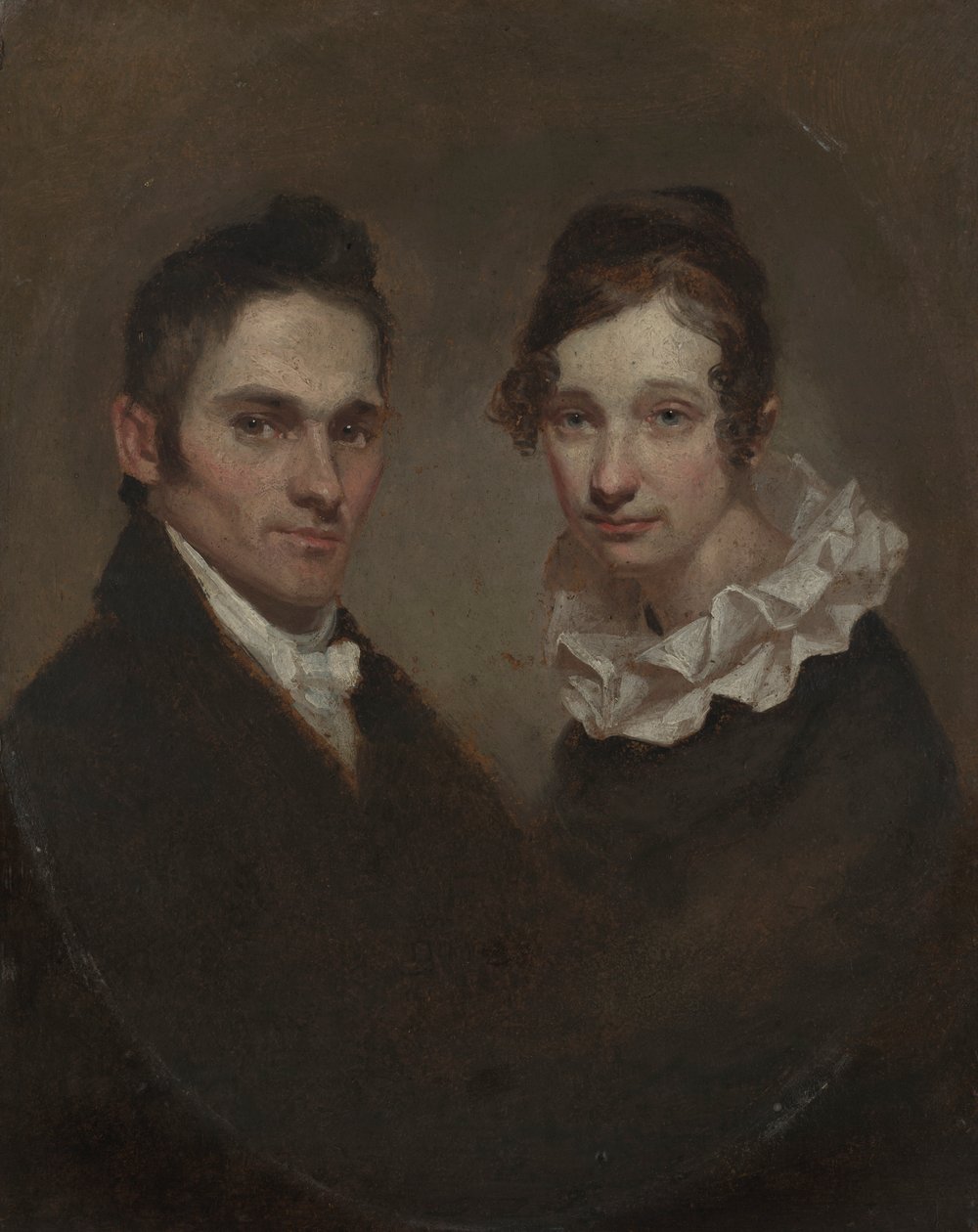 Reverendo Hiram Bingham e Sybil Moseley Bingham (1789 de Samuel Finley Breese Morse