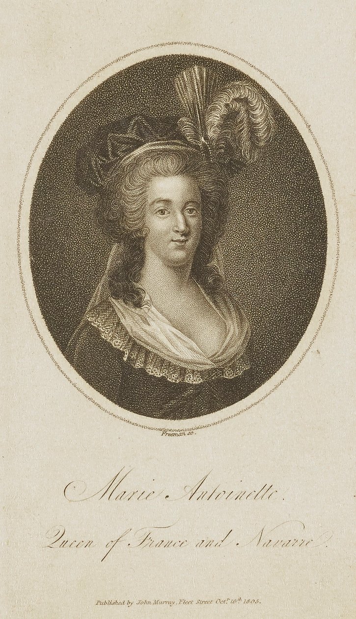 Maria Antonieta, rainha de França e de Navarra de Samuel Freeman