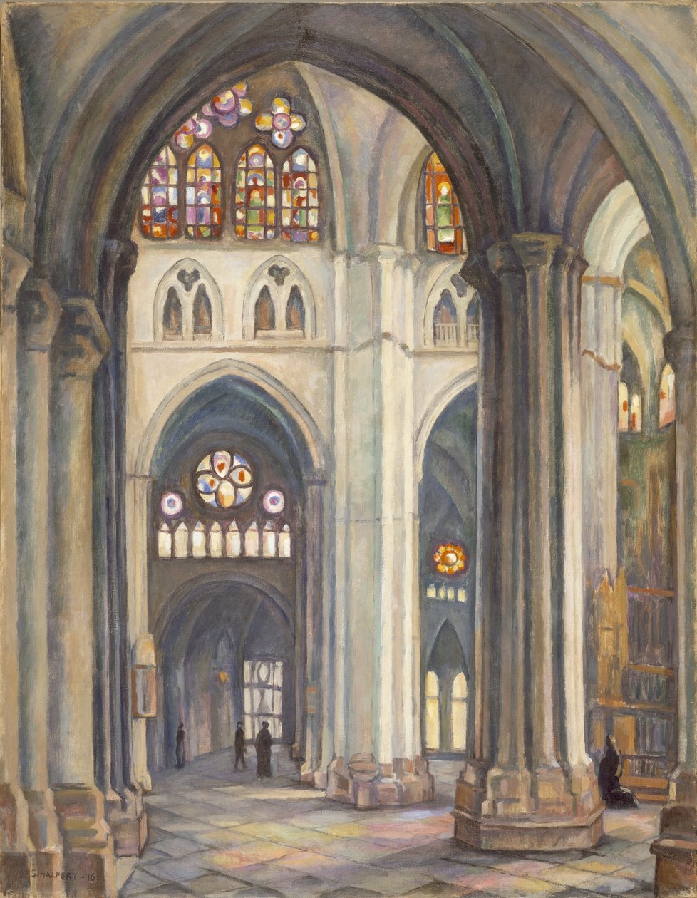 Catedral de Toledo, 1916 de Samuel Halpert