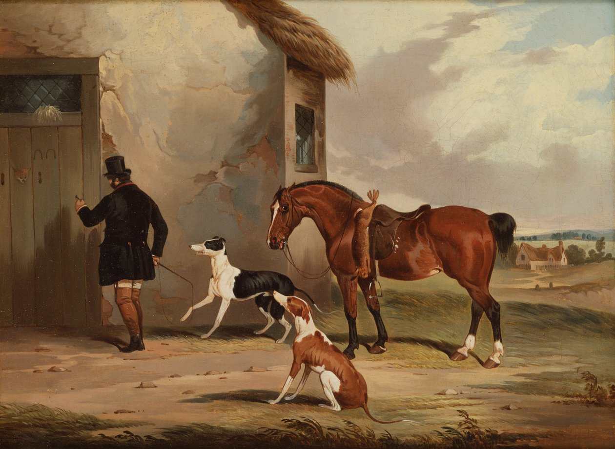 Coursing: Retorno (óleo sobre tela) de Samuel Henry Alken