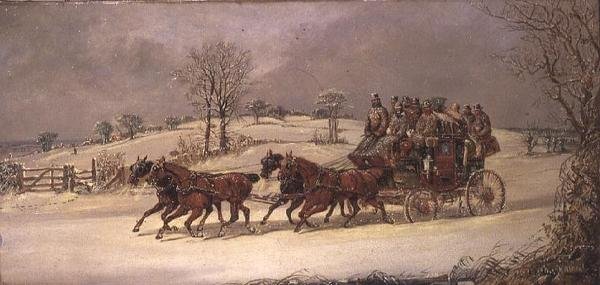 Ipswich para Treinador de Palco de Londres de Samuel Henry Alken