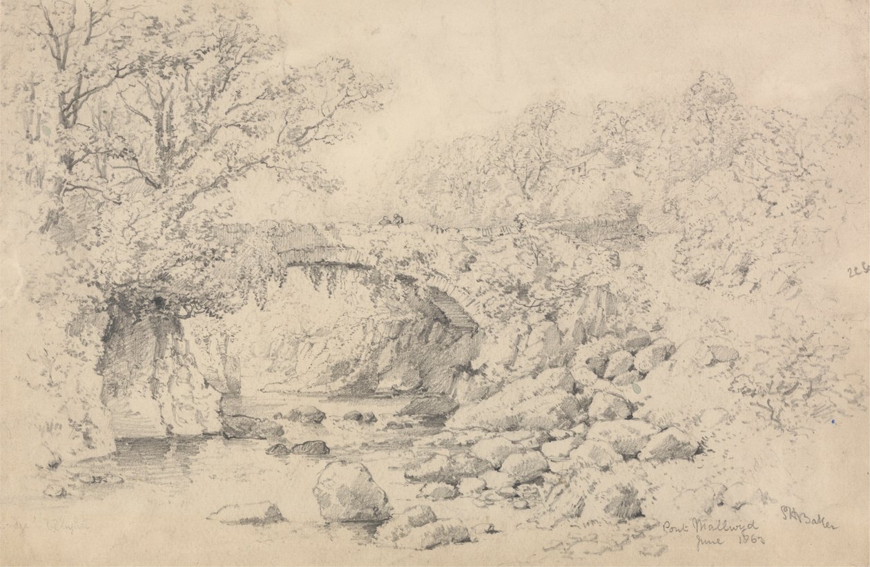 Ponte Mallwyd de Samuel Henry Baker