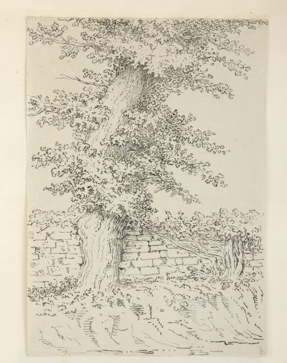 Adicionar. MS 15546 Am Olmo em Bedminster de Samuel Hieronymous Grimm