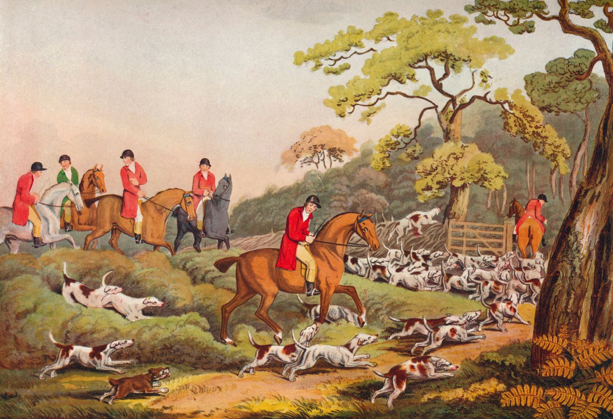 Cobrindo, c1810, 1922 de Samuel Howitt