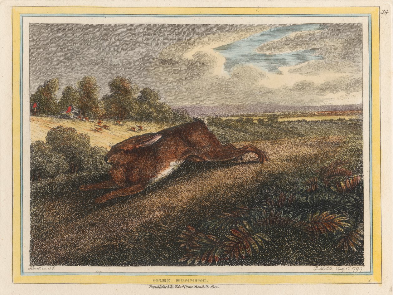 Corrida da Lebre de Samuel Howitt