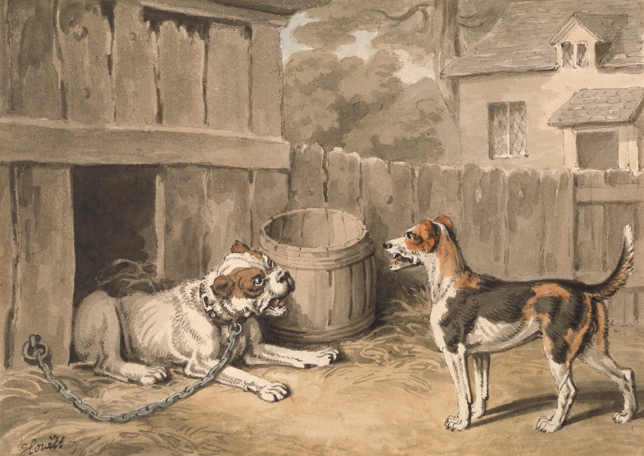 O cão travesso de Samuel Howitt