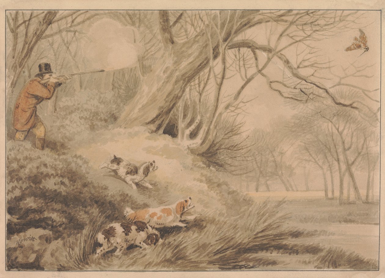 Caça à galinhola de Samuel Howitt