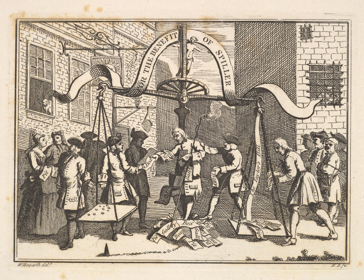 Bilhete de benefício para jogadores, 1788. de Samuel Ireland
