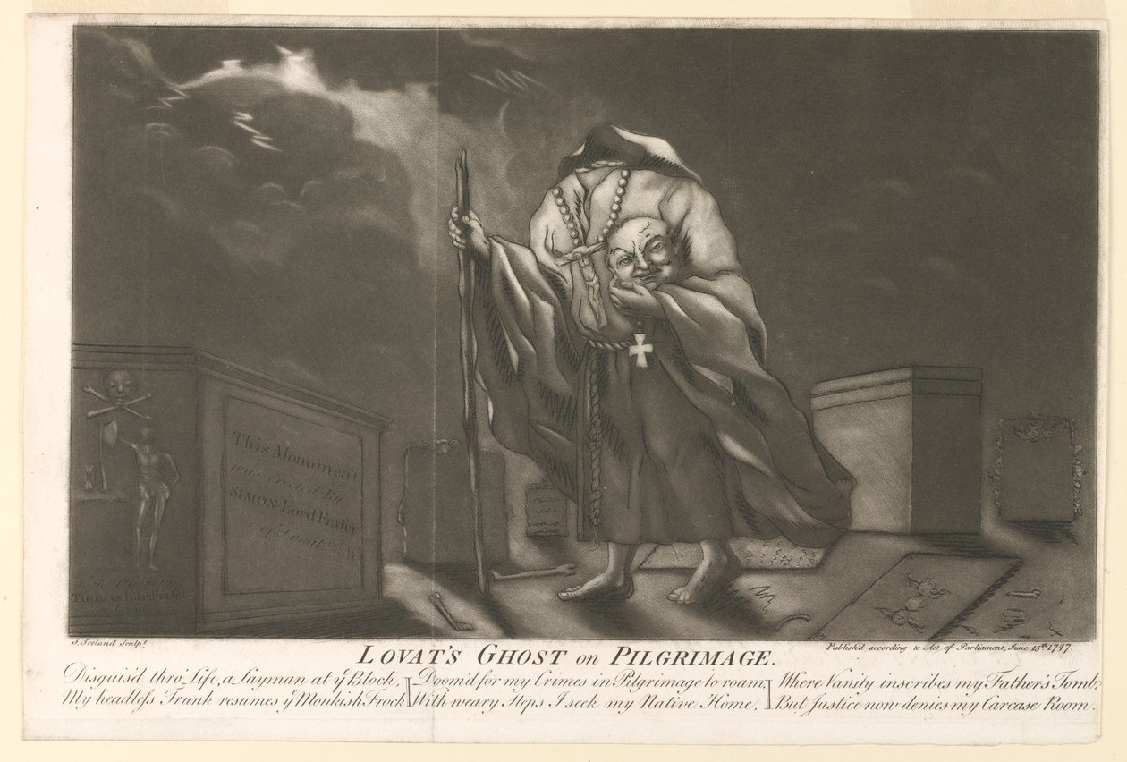 O fantasma de Lovat em peregrinação de Samuel Ireland